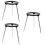 3St Multifunctionele Zwarte Alcoholbrander Tripod Voor Experimenten 9