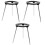 3St Multifunctionele Zwarte Alcoholbrander Tripod Voor Experimenten 5