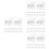 100Pcs Transparent Curtain Rod Brackets Self Adhesive No Drill Hooks 9