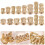 4Sets Durable Golden Heat Set Threaded Inserts for Plastic 3D Printing 9