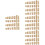 4Sets Durable Golden Heat Set Threaded Inserts for Plastic 3D Printing 6