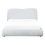Beliani Ottoman Bed BLAGNAC Fabric Light Grey 140 x 200 cm (EU Double) 6