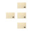 4Pcs Dormitory Bedside Hanging Storage Pouch Cotton Organizer 7