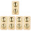 5St Sauna Accessoire Temperatuur En Vochtigheidsmeter Hout En 7