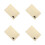 4Pcs Dormitory Bedside Hanging Storage Pouch Cotton Organizer 8