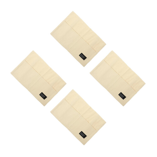 4Pcs Dormitory Bedside Hanging Storage Pouch Cotton Organizer 2