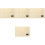 4Pcs Dormitory Bedside Hanging Storage Pouch Cotton Organizer 10