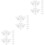 30Pcs Transparent Acrylic Shelf and Corner Braces for Secure Mounting 7
