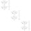 30Pcs Transparent Acrylic Shelf and Corner Braces for Secure Mounting 11