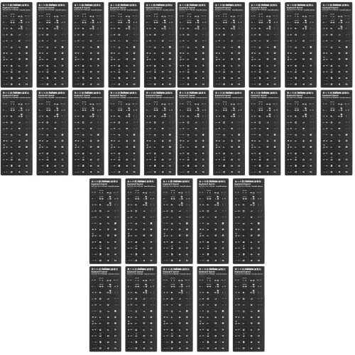 30St Keyboard Stickers Wit Voor Computer Bescherming En Taalherkenning 2