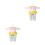 2St Opblaasbaar Koe Multi Kleuren Polyester Cosplay Outfit 10