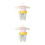 2St Opblaasbaar Koe Multi Kleuren Polyester Cosplay Outfit 8