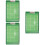 3St Duurzaam Voetbal Training Bord PVC Wedstrijd Accessoire 9