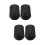 4Pièces Embouts Caoutchouc Noir Pour Cello Fixation Stable 8
