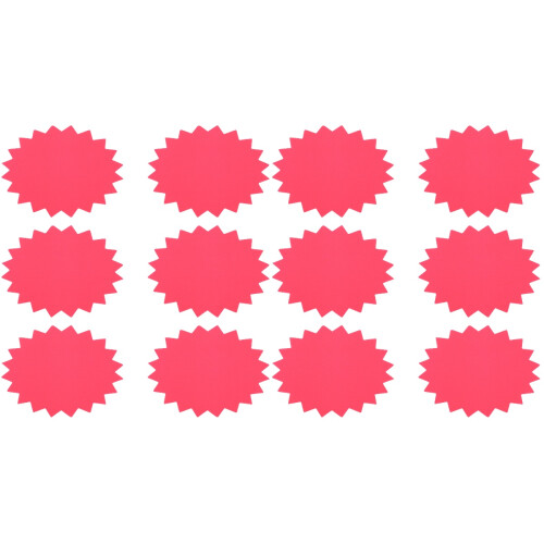 Fluorescent Roze Prijsstickers Creatief Gebruik 2