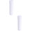 24Pcs Durable Empty Tubes White for Essential Oils Daily Use 8