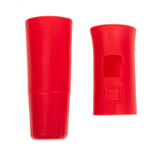 3Sets Rode Microfoonhoezen Siliconen Sleeve Anti-Rolling Mic Cover