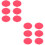 Fluorescent Roze Prijsstickers Creatief Gebruik 7