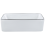 Beliani Countertop Basin XERT 490 x 380 mm Ceramic White 4