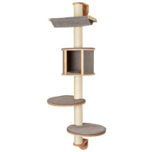Wand-Katzenbaum - H. 168 cm - Dolomit Tofana - KERBL - Grau
