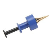 Portable Fishing Baits Clip with 4 Claws, Blue, 23g