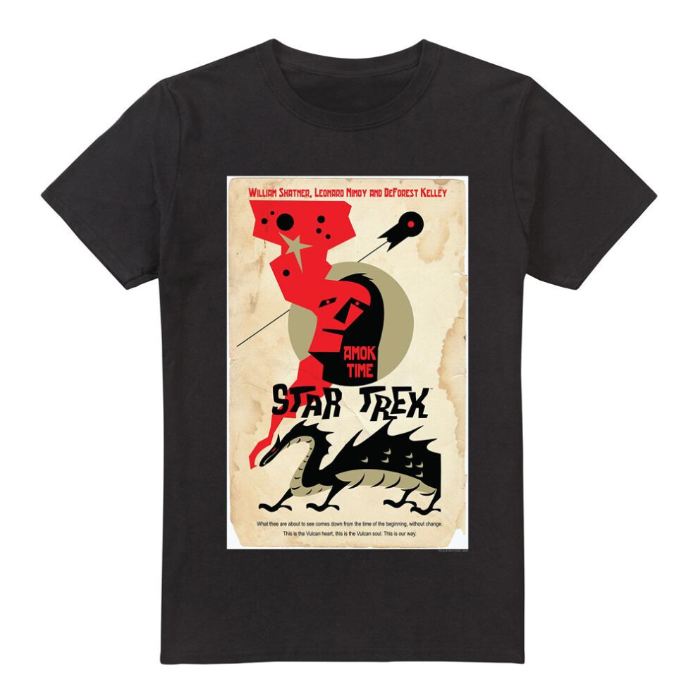 Star Trek (Xxl, ) Mens The Original Series Episode 30 T-Shirt Black