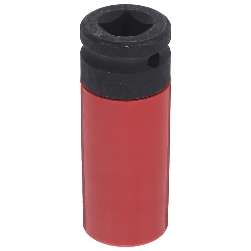 2Pièces Douille Écrou Roue Impact 21Mm 1/2 -V Rouge