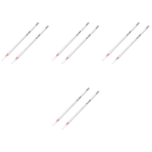 8Pièces Pinceaux Eyeliner Silkworm Bois Pratique Pour 2