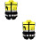 2Pièces Vests Résistants Avec Visibilité Multi Couleurs 6