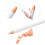 8Pièces Pinceaux Eyeliner Silkworm Bois Pratique Pour 11