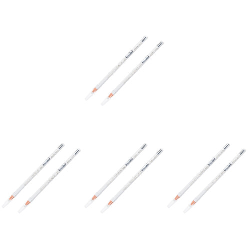 8Pièces Pinceaux Eyeliner Silkworm Bois Pratique Pour 1