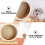 Roue D'exercice Silencieuse En Bois Pour Hamster, Couleur Beige 3
