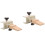 2Pièces Mini Étau Ajustable Multi-Couleurs Pour Artisanat Précis 7