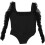2Pièces Combinaison Courte Bodycon Longues Polyester 1