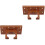2Ensembles Suspension Murale En Bois Marron Pour Instruments À Cordes 3