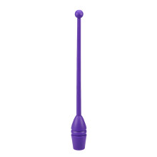 2Paires Bâtons Rythmiques Violet Pour Danse Gymnastique