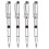 20Pièces Stylos Plume Transparent Ergonomique Pour Fine 1