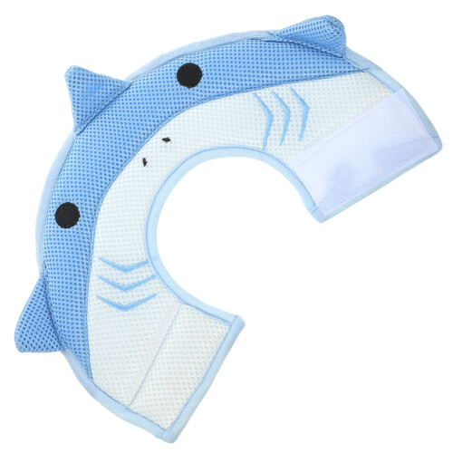 2Pièces Collerette Récupération Chat Doux Coton Éponge Ajustable 1