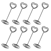 32Pcs Steel Wire Picture Holders Table Number Clips