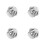 4Pcs Silver Stainless Steel Gutter Guards Leaf Filter Drain Cover 4