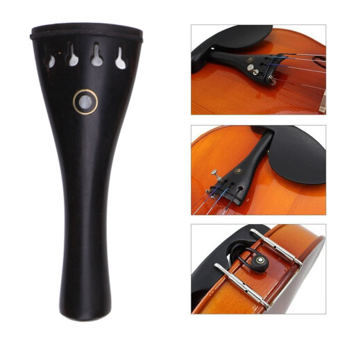 Kit violino 15 pezzi 3/4 4/4 taglia intera ebano metallo 2