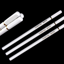 3pcs Charcoal Pencil Set – White Artist Pencils