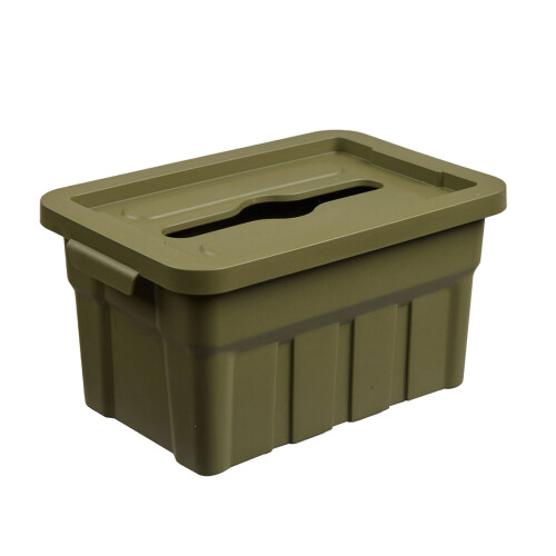 Elegant Retro Tissue Box Dispenser Spring Loaded Base-Green