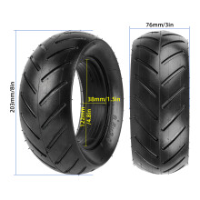 Electric Scooter Solid Tire 8.5x3.0, 1121g Black