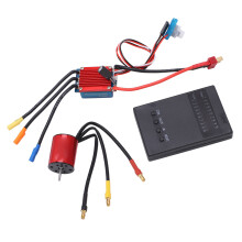 Leistungsstarker bürstenloser Motor mit 25-A-Regler, wasser- und staubdicht, für 1/16- und 1/18-RC-Cars, hochreine Kupferspulen, hervorragende