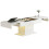 Homcom HOMCOM Extendable Coffee Table, Living Room Table with LED Lights, White 2