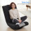 Homcom HOMCOM Folding Floor Chair, Floor Sofa with Adjustable Backrest, Wide Seat 5