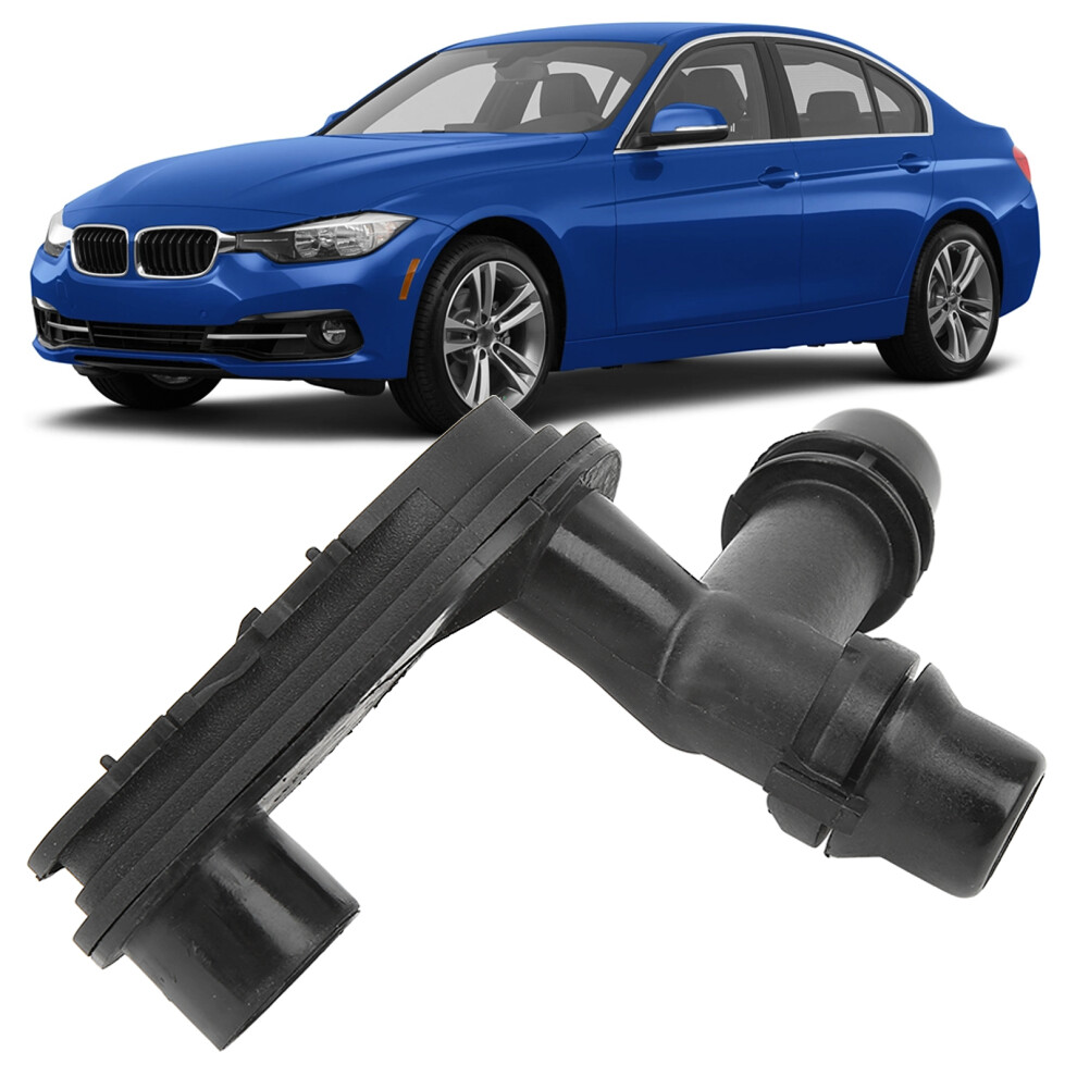 Radiator Coolant Water Hose Connector For E46 3 Series, Abs Black 9301390327847