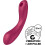SATISFYER - CURVE TRINITY 1 AIR PULSE VIBRATION RED TALLA 1 11