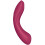 SATISFYER - CURVE TRINITY 1 AIR PULSE VIBRATION RED TALLA 1 6